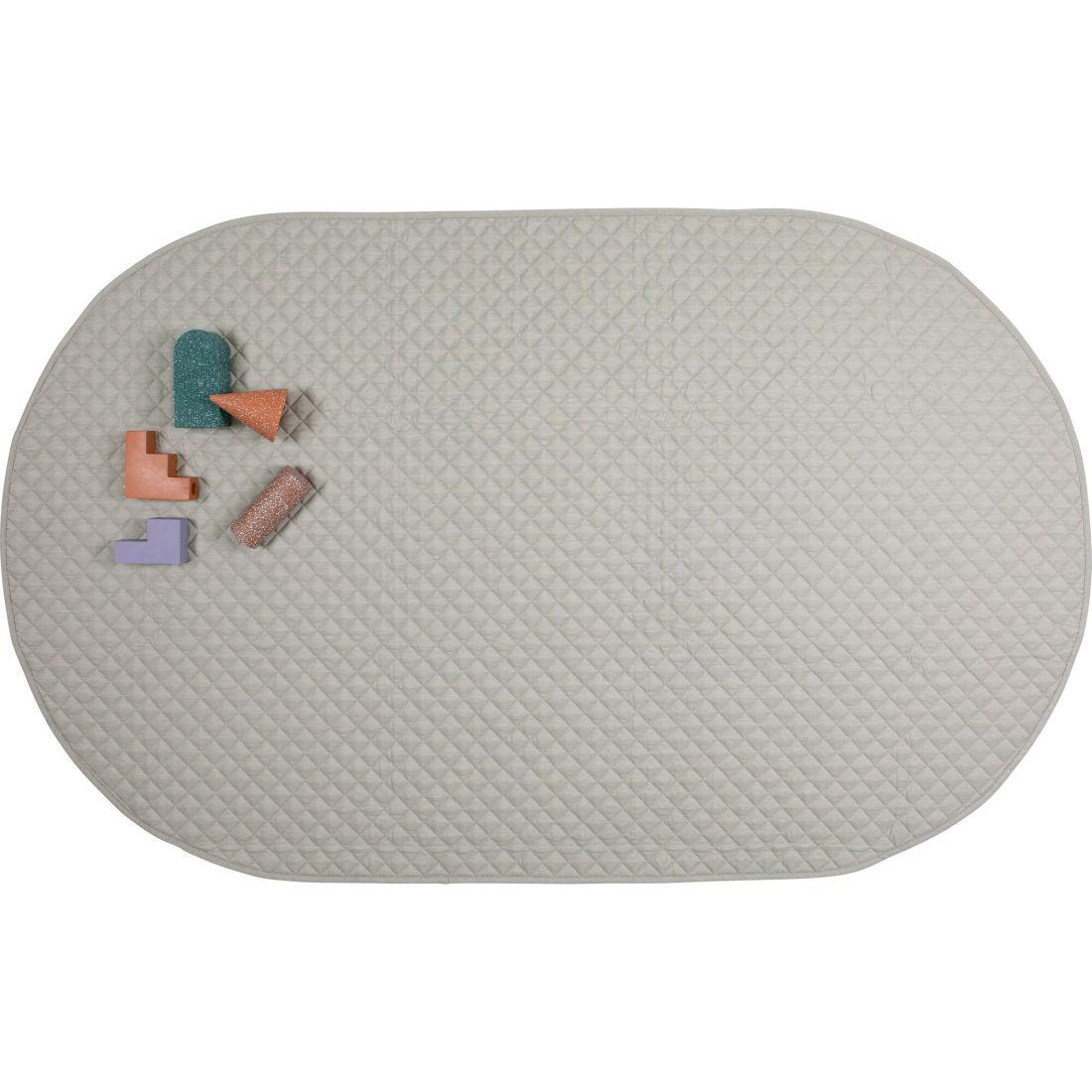 Playmat Oval, Stone | Activity Rugs Activity Gyms & Playmats Activity Rugs