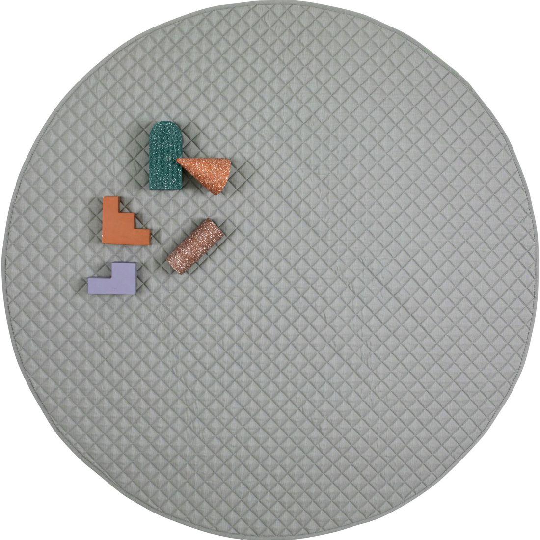 Playmat Round, Grey | Activity Rugs Activity Gyms & Playmats Activity Rugs