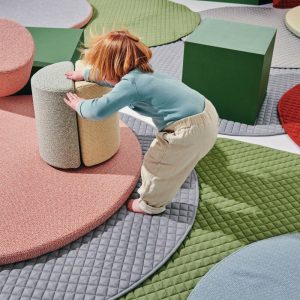 Playmat Round, Stone | Activity Rugs Activity Gyms & Playmats Activity Rugs