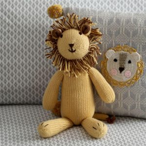 Plush Lion, Yellow | Plush Baby & Toddler Plush