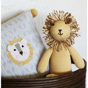 Plush Lion, Yellow | Plush Baby & Toddler Plush