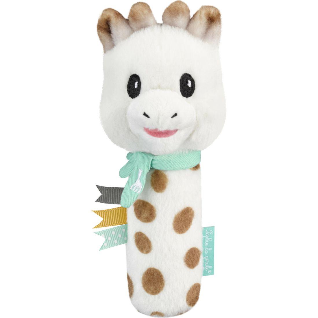 Plush Pouet Rattle, Giraffe | Teethers & Rattles Baby & Toddler Multi