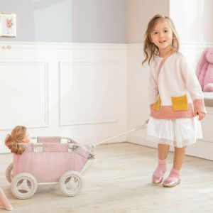 Polka Dots Princess Doll Wagon | Dolls & Doll Accessories Dolls & Doll Accessories Dolls & Doll Accessories