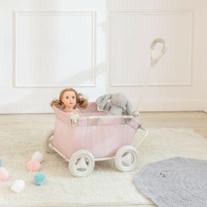 Polka Dots Princess Doll Wagon | Dolls & Doll Accessories Dolls & Doll Accessories Dolls & Doll Accessories