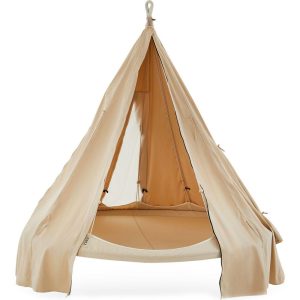 Poncho Protective Weather Cover For Large Tiipii Bed, Tan | Play Tents & Playhouses Imaginative Learning Play Tents & Playhouses