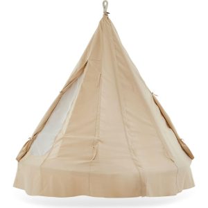 Poncho Protective Weather Cover For Large Tiipii Bed, Tan | Play Tents & Playhouses Imaginative Learning Play Tents & Playhouses