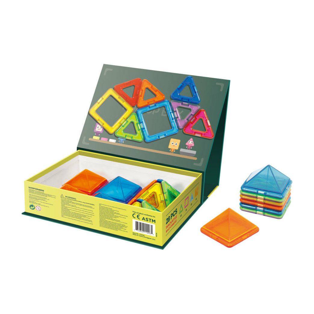 Pop Up Box 28 Piece Set | STEM Toys Kids Multi