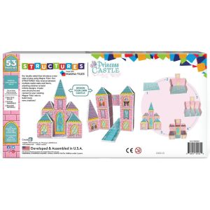 Princess Castle Magna-Tiles Structure | STEM Toys Dollhouses & Accessories Dollhouses & Accessories