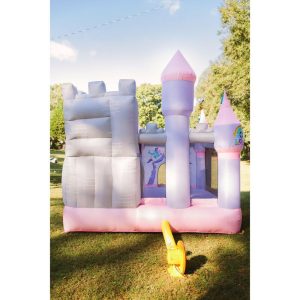 Princess Enchanted Castle With Slide Bounce House | Outdoor Playsets & Playgrounds Outdoor Multi