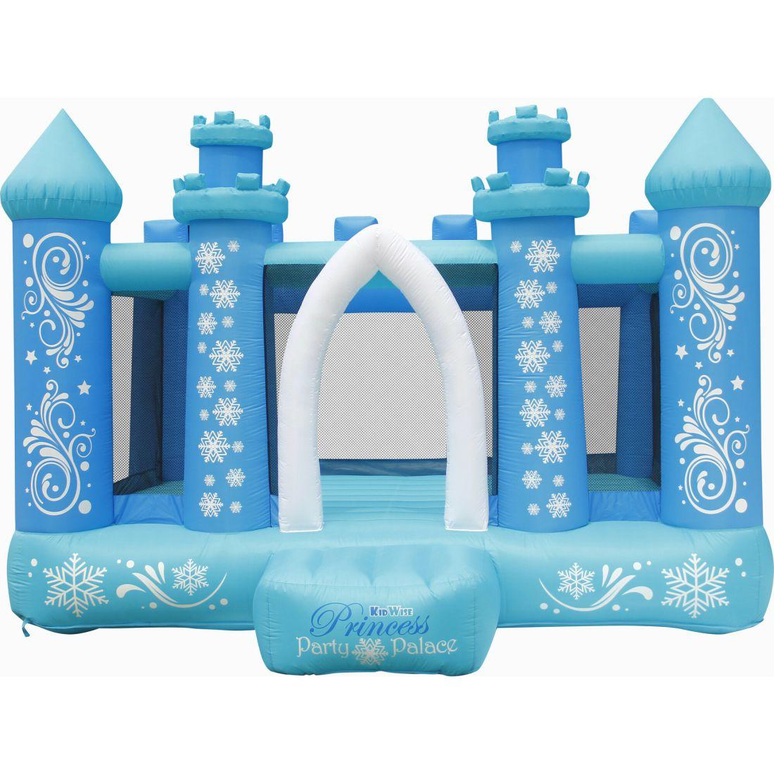 Princess Party Palace Bounce House | Outdoor Playsets & Playgrounds Outdoor Blue