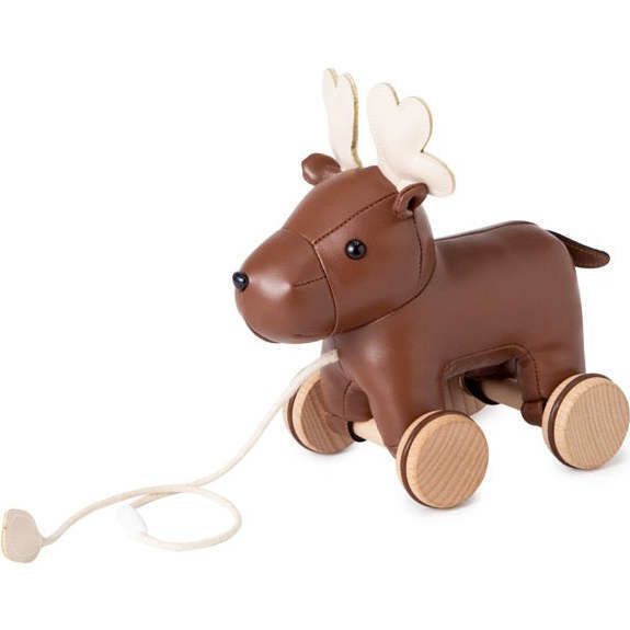 Pull Along Friends – Bruce The Moose | Push & Pull Baby & Toddler Brown