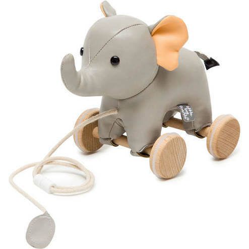 Pull Along Friends – Vincent The Elephant | Push & Pull Baby & Toddler Grey