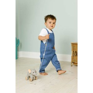 Pull Along Friends – Vincent The Elephant | Push & Pull Baby & Toddler Grey