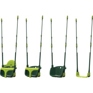 Quadpod 4-In-1 Swing, Green | Yard & Lawn Games Outdoor Green