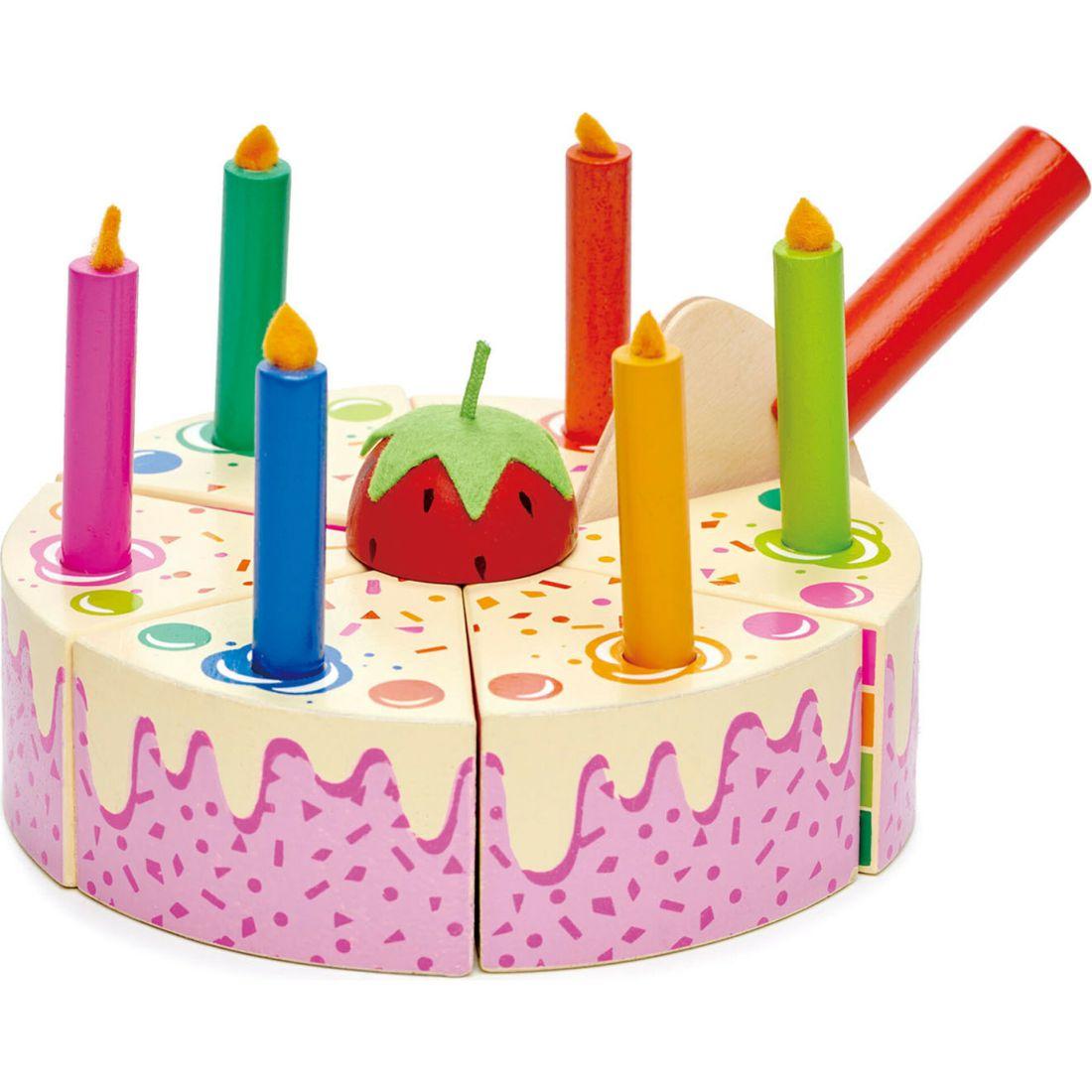 Rainbow Birthday Cake | Play Food & Accessories Kids Multi