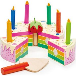 Rainbow Birthday Cake | Play Food & Accessories Kids Multi