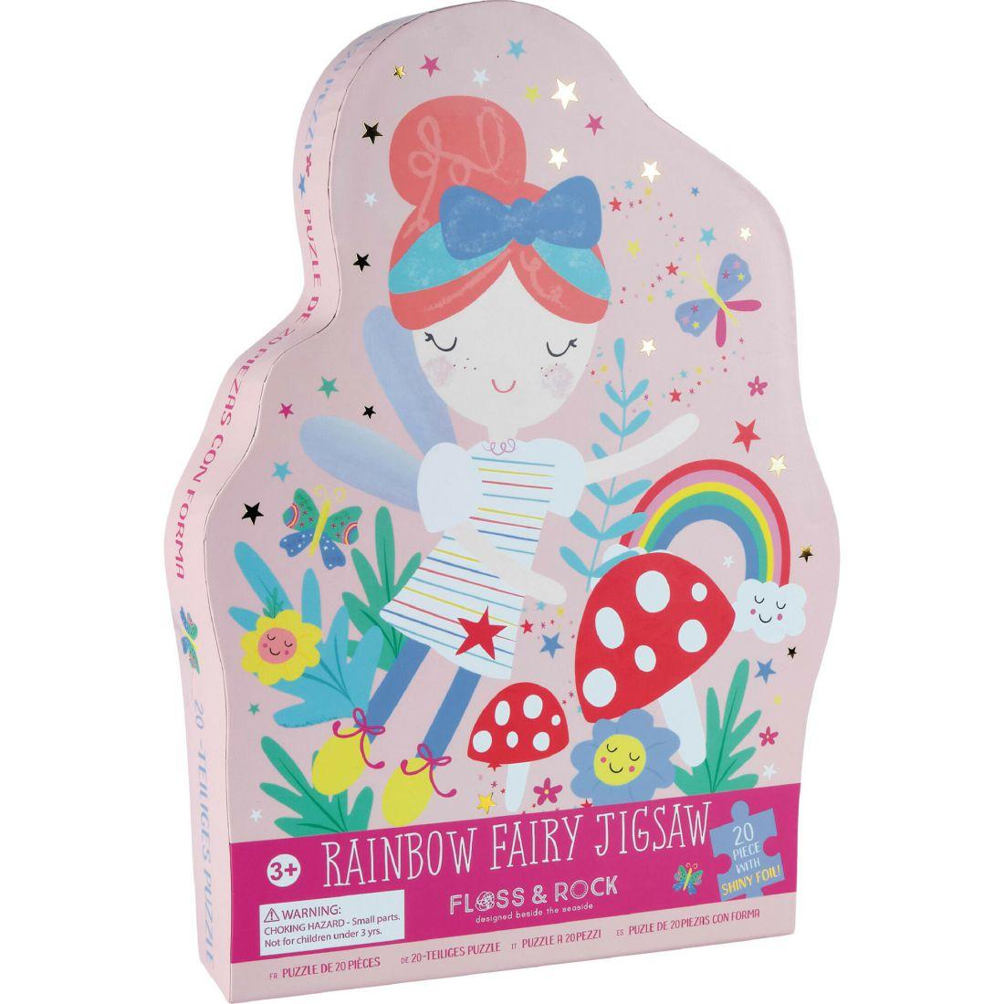 Rainbow Fairy 20-Piece Puzzle | Puzzles Imaginative Learning Multi