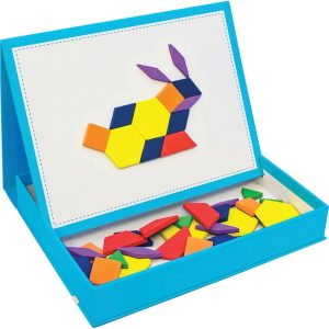 Rainbow Pattern Blocks – Magnetic Activities Learning Set | Books Books Books