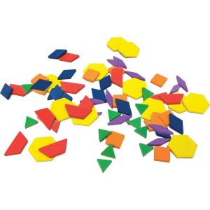 Rainbow Pattern Blocks – Magnetic Activities Learning Set | Books Books Books