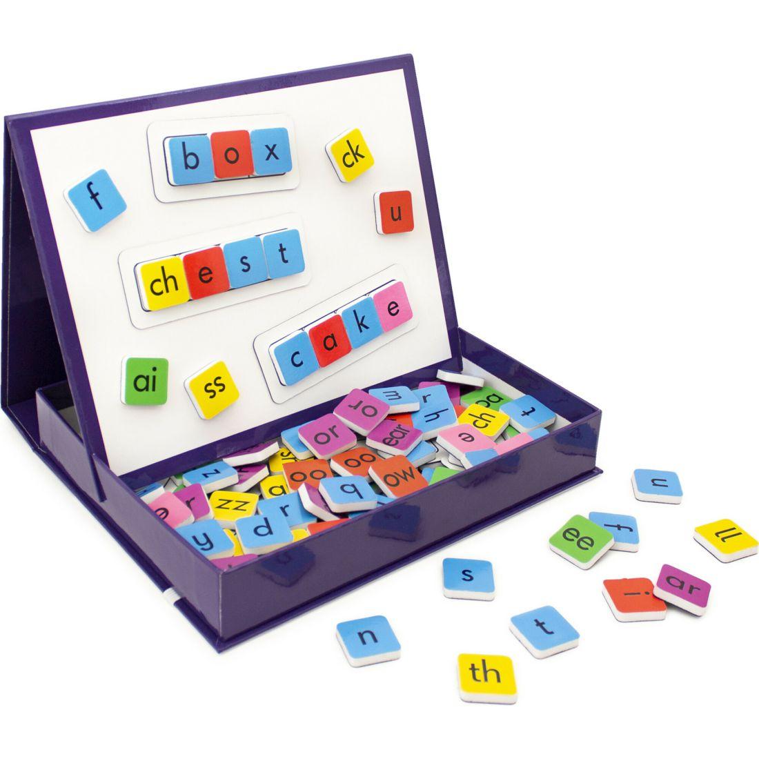 Rainbow Phonics Tiles Set | STEM Toys Kids Multi