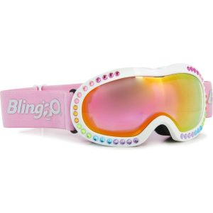 Rainbow Rhinestone Ski Goggle | Sports Outdoor Sports