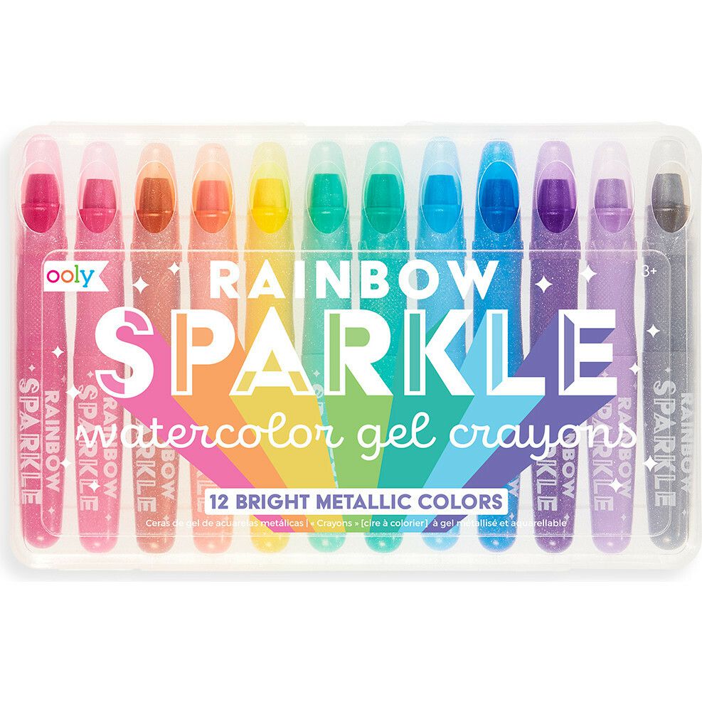 Rainbow Sparkle Watercolor Gel Crayons | Arts & Crafts Arts & Crafts Arts & Crafts