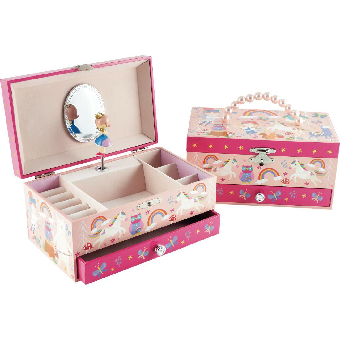 Rainbow Woodland Jewelry Box | Musical Kids Multi