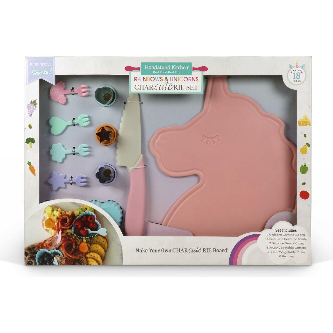 Rainbows And Unicorns Charcuterie Set, Pink And Multicolor | Play Food & Accessories Kids Multi