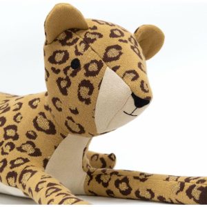 Rani Leopard Large Toy | Plush Kids Black