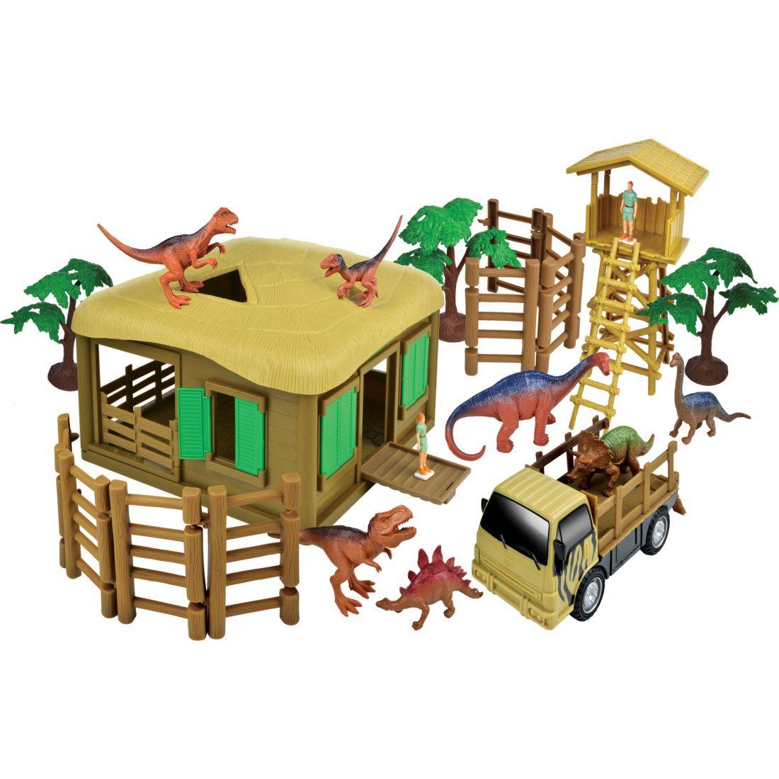 Red Box Dinosaur Figure Playset | Toy Figures & Playsets Imaginative Learning Multi