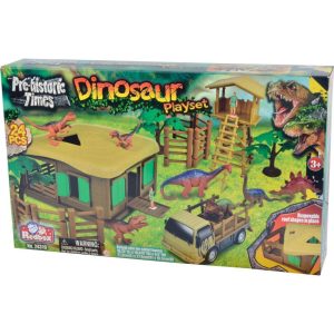 Red Box Dinosaur Figure Playset | Toy Figures & Playsets Imaginative Learning Multi