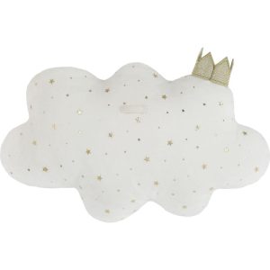 Reine Cloud Pillow, White And Gold | Plush Baby & Toddler Plush