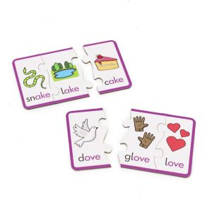 Rhyming Puzzles Educational Learning Set | STEM Toys Kids Multi