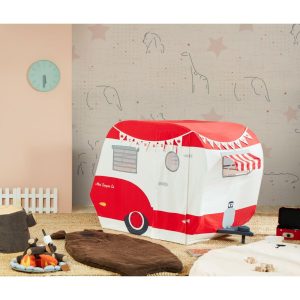 Road Trip Camper Playhome, Red | Play Tents & Playhouses Imaginative Learning Play Tents & Playhouses