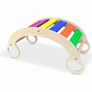 Rocker Climber Arch, Rainbow | Baby Rocking Horses Baby & Toddler Baby Rocking Horses