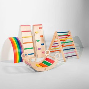 Rocker Climber Arch, Rainbow | Baby Rocking Horses Baby & Toddler Baby Rocking Horses