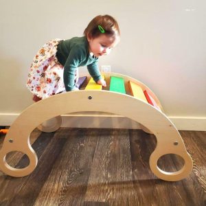 Rocker Climber Arch, Rainbow | Baby Rocking Horses Baby & Toddler Baby Rocking Horses