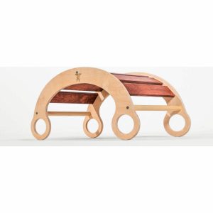 Rocker Climber Arch, Red Oak | Baby Rocking Horses Baby & Toddler Baby Rocking Horses