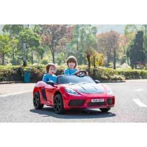 Rocket 2-Seater Big Ride-On Red | Ride-Ons Outdoor Red