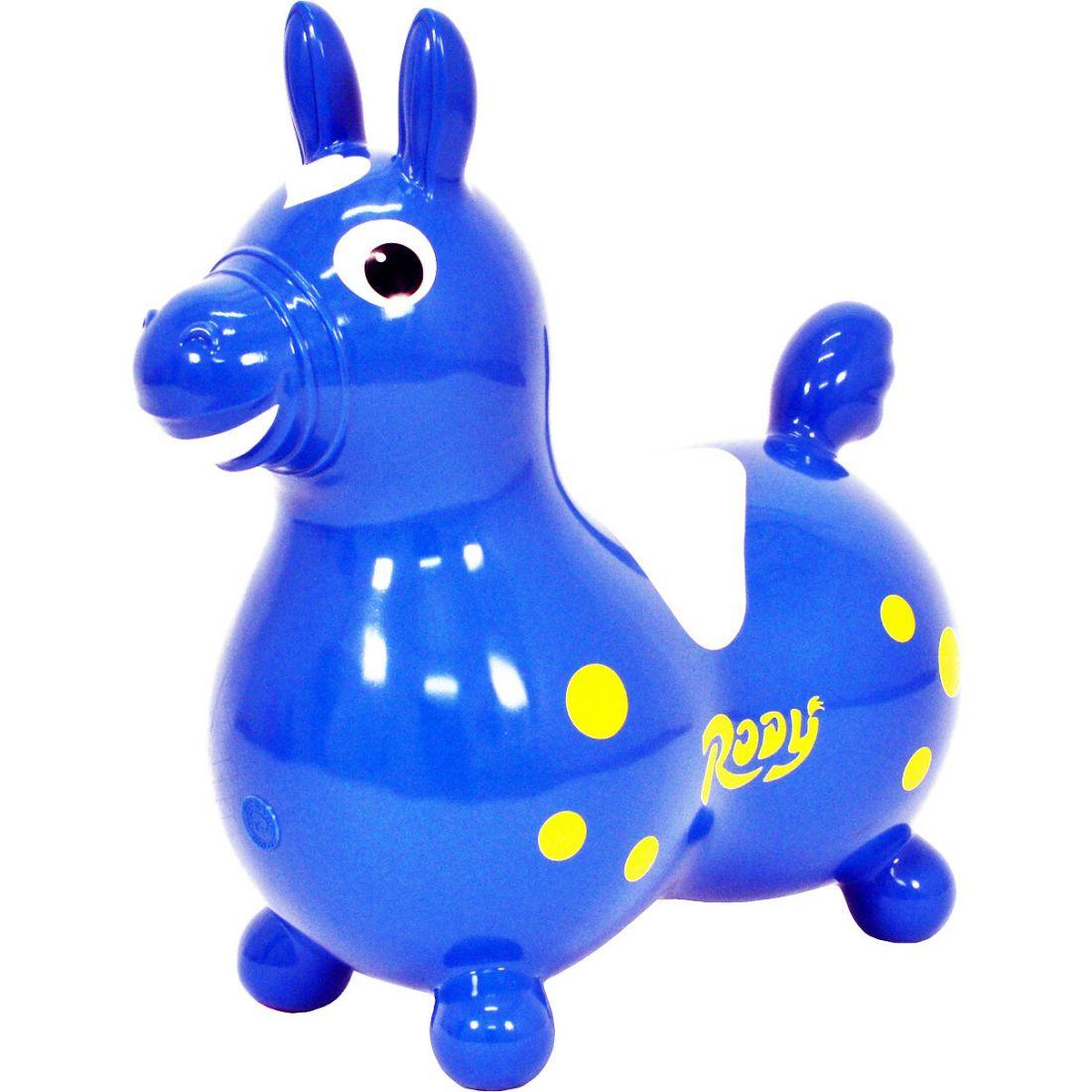 Rody Horse With Pump, Blue | Baby Rocking Horses Baby & Toddler Baby Rocking Horses