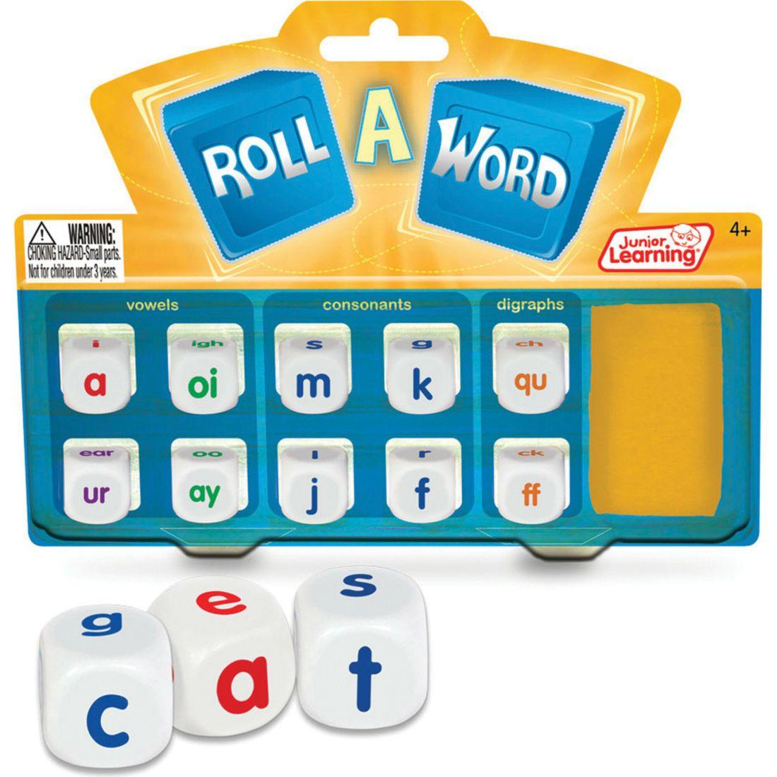 Roll A Word Game – Develop Spelling & Word Formation! | Games Games Games