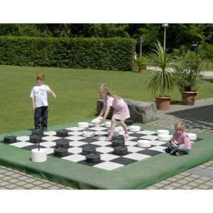 Rolly Checker Pieces, Large | Games Games Black