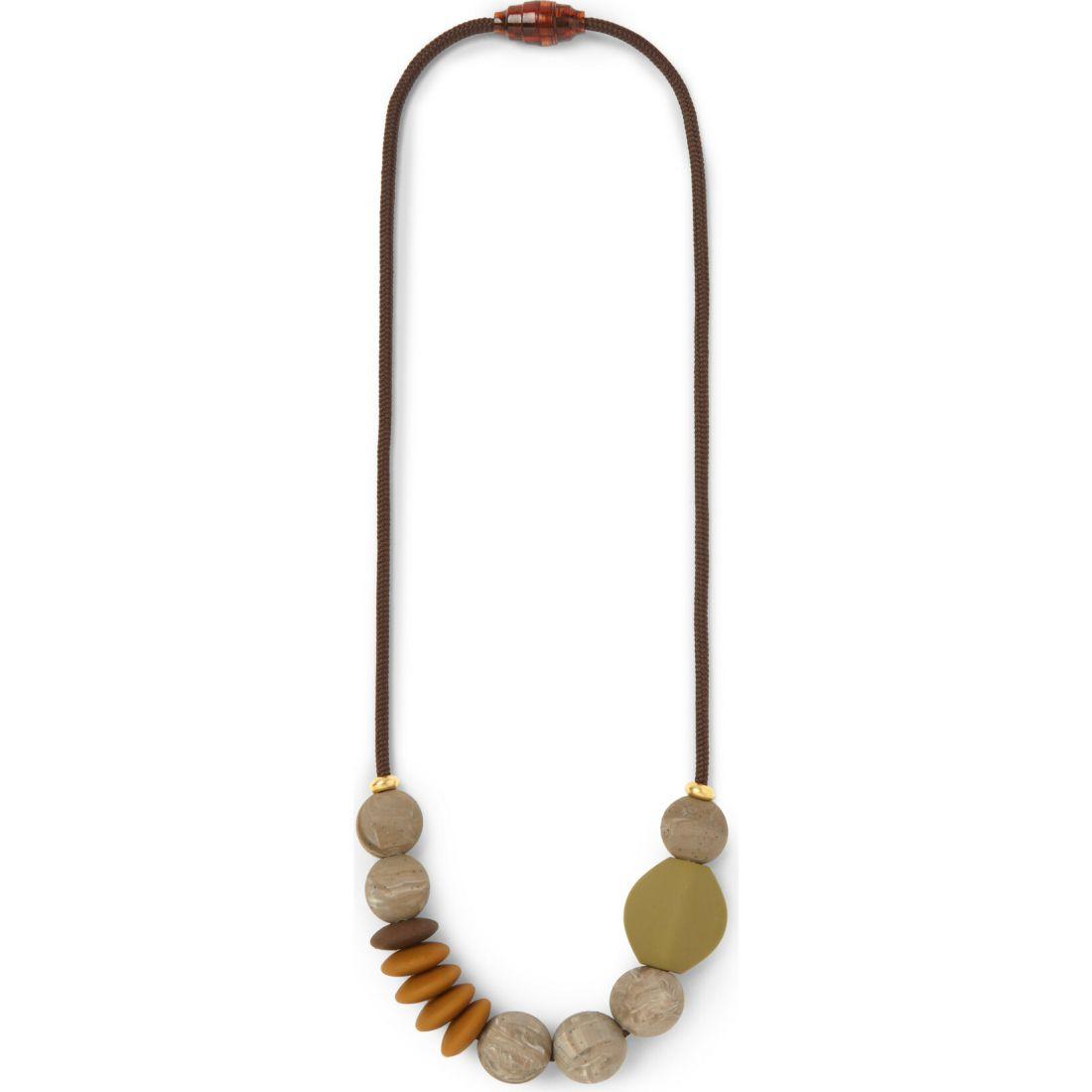 Saddle Signature Teething Necklace | Teethers & Rattles Baby & Toddler Brown