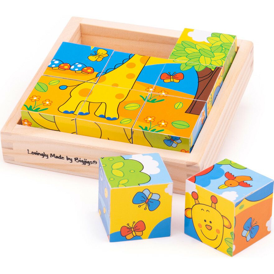 Safari Cube Puzzle | Puzzles Imaginative Learning Multi