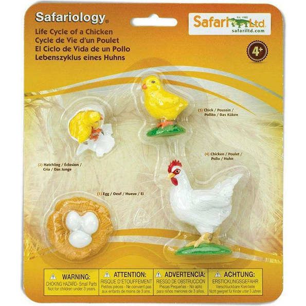 Safari Life Cycle Of A Chicken | Toy Figures & Playsets Imaginative Learning Toy Figures & Playsets