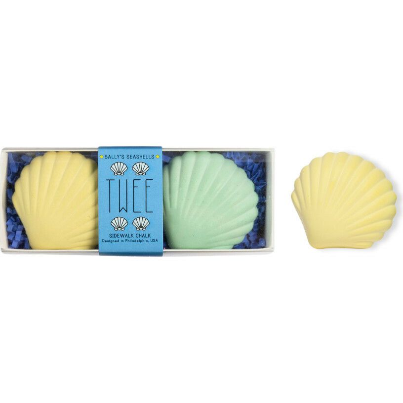 Sally’S Seashells Handmade Sidewalk Chalk, Yellow And Green | Arts & Crafts Arts & Crafts Arts & Crafts