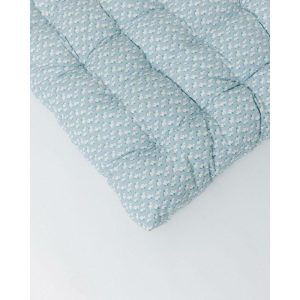 Savannah Play Mattress, Blue Ditsy/White Pom | Play Tents & Playhouses Imaginative Learning Blue