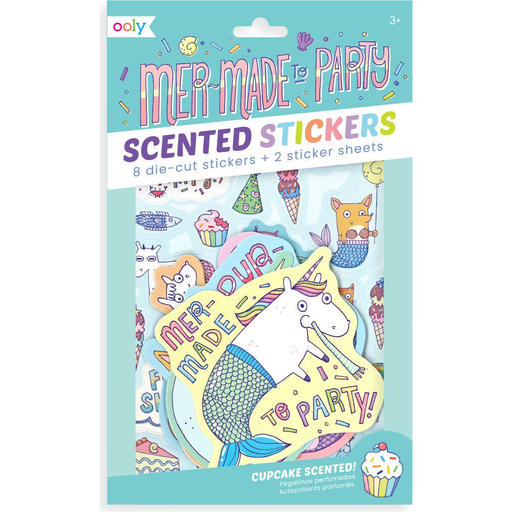 Scented Scratch Stickers, Mer-Made To Party | Arts & Crafts Arts & Crafts Arts & Crafts