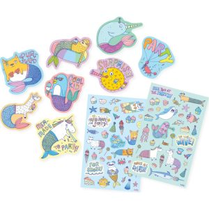 Scented Scratch Stickers, Mer-Made To Party | Arts & Crafts Arts & Crafts Arts & Crafts