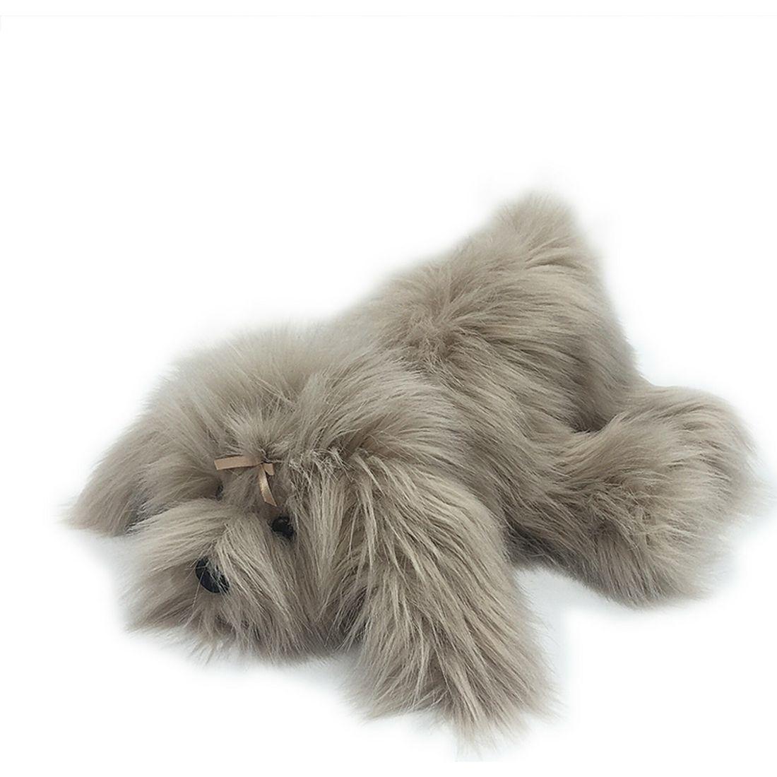 Schannel Lux Shih Tzu, Grey | Plush Baby & Toddler Grey